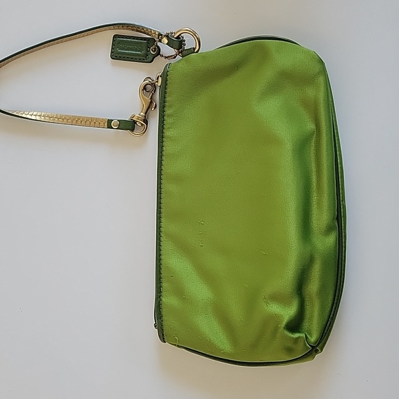 Coach silk wristlet purse - Picture 2 of 5